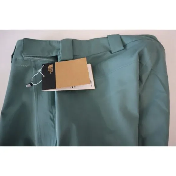 The North Face Men's Sz M Dark Sage Green DryVent Snow/Ski Chakal Pants